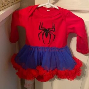 Newborn spider girl costume